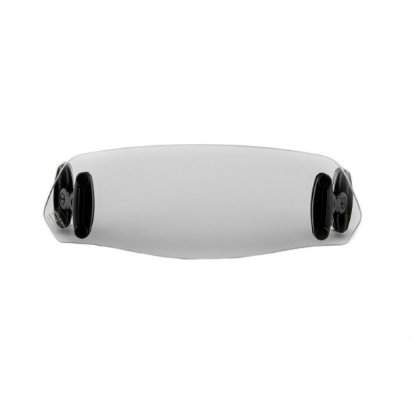 Puig Adjustable Clip On Screen Extender 100 x 277mm Dark Smoke